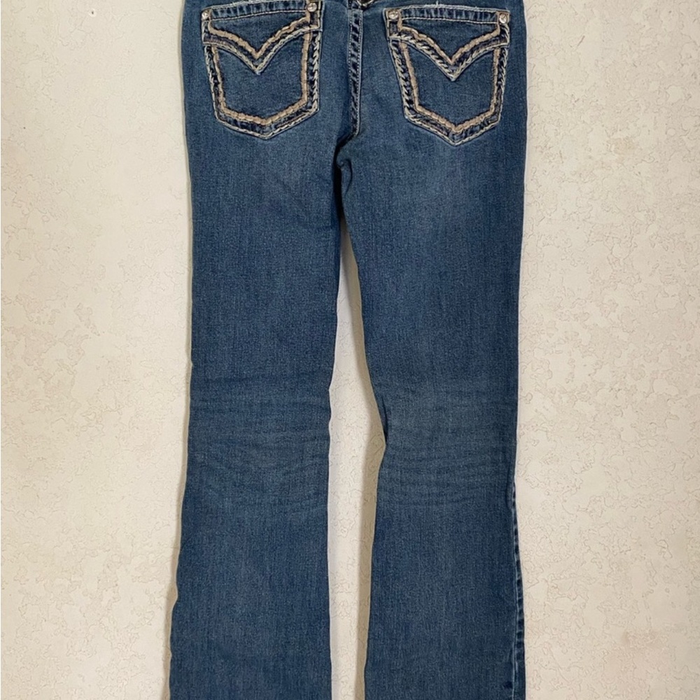 Shyanne Dark Blue Flare Jeans